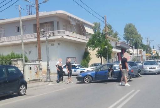Ελαφρύ τροχαίο στη Γυθείου