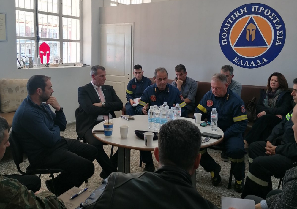 Μάχιμη και στου Χατζέλη η Πολιτική Προστασία Δήμου Σπάρτης