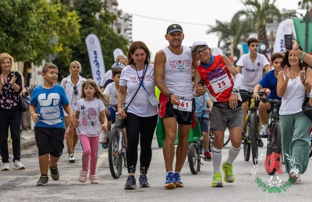 Η ευγενής άμιλλα πήρε μετάλλιο στο Σπάρταθλον
