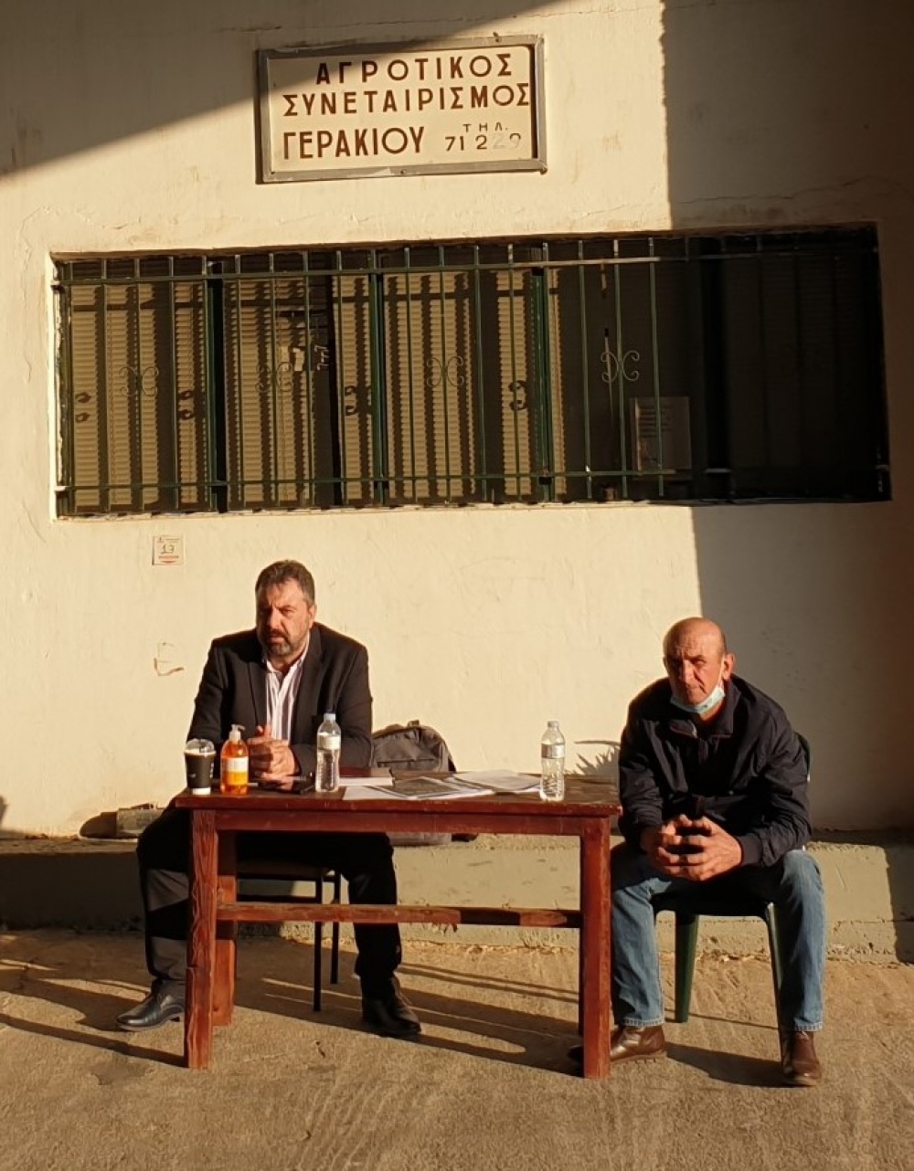 Επίσκεψη Στ. Αραχωβίτη στον Α.Σ Γερακίου