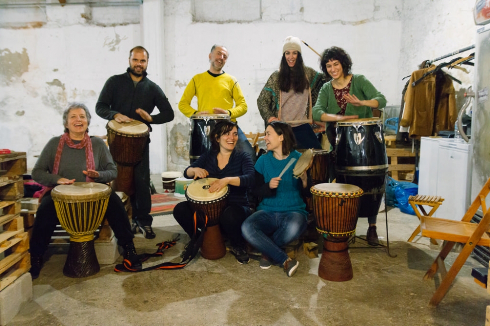 Στους ρυθμούς των αφρικανικών κρουστών το παλαιό μεταξουργείο Σπάρτης (ΦΩΤΟ-VIDEO)