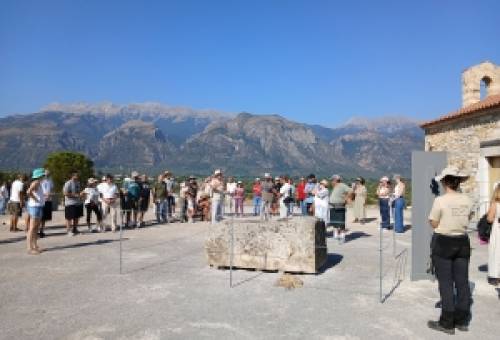 Ξενάγηση στο Ιερό του Αμυκλαίου Απόλλωνος από τον Στ. Βλίζο