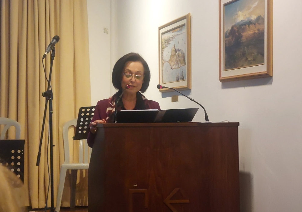 &Pi;&omicron;&iota;&eta;&tau;&iota;&kappa;ή &sigma;&upsilon;&nu;ά&nu;&tau;&eta;&sigma;&eta; &mu;&epsilon; &tau;&omicron;&upsilon;&sigmaf; &sigma;&tau;ί&chi;&omicron;&upsilon;&sigmaf; &tau;&eta;&sigmaf; &Pi;&alpha;&nu;&alpha;&gamma;&iota;ώ&tau;&alpha;&sigmaf; &Lambda;ά&sigma;&kappa;&alpha;&rho;&eta; &sigma;&tau;&eta;&nu; &Pi;&Epsilon;&Sigma;