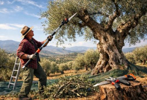 Κλάδεμα ελιάς: Το μυστικό για περισσότερη παραγωγή και υγιή δέντρα