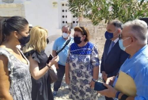 Στην Λ. Μενδώνη για το θέμα της οδού Κύπρου η ηγεσία της ΔΕΥΑΣ