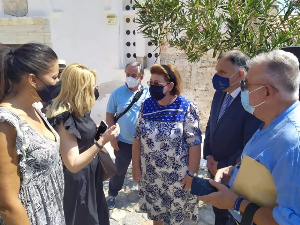 Στην Λ. Μενδώνη για το θέμα της οδού Κύπρου η ηγεσία της ΔΕΥΑΣ