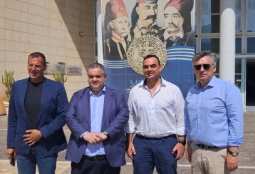 Εποικοδομητική συνάντηση με τον υφυπουργό Β. Σπανάκη είχε ο Θ. Βερούτης