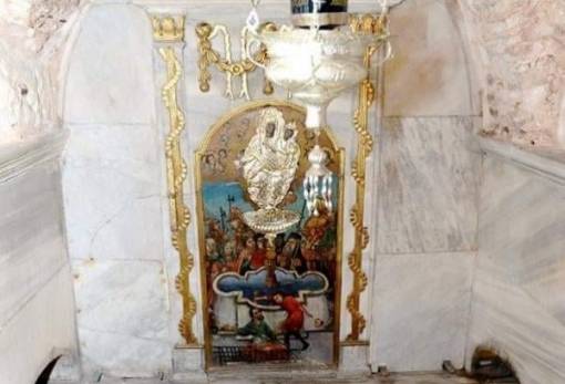 Ο Φίλιππος στη μονή της Παναγίας της Μπαλουκλιώτισσας