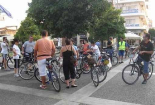 Ποδηλατοπορεία στην Κοκκινόραχη από την ομάδα «3π»