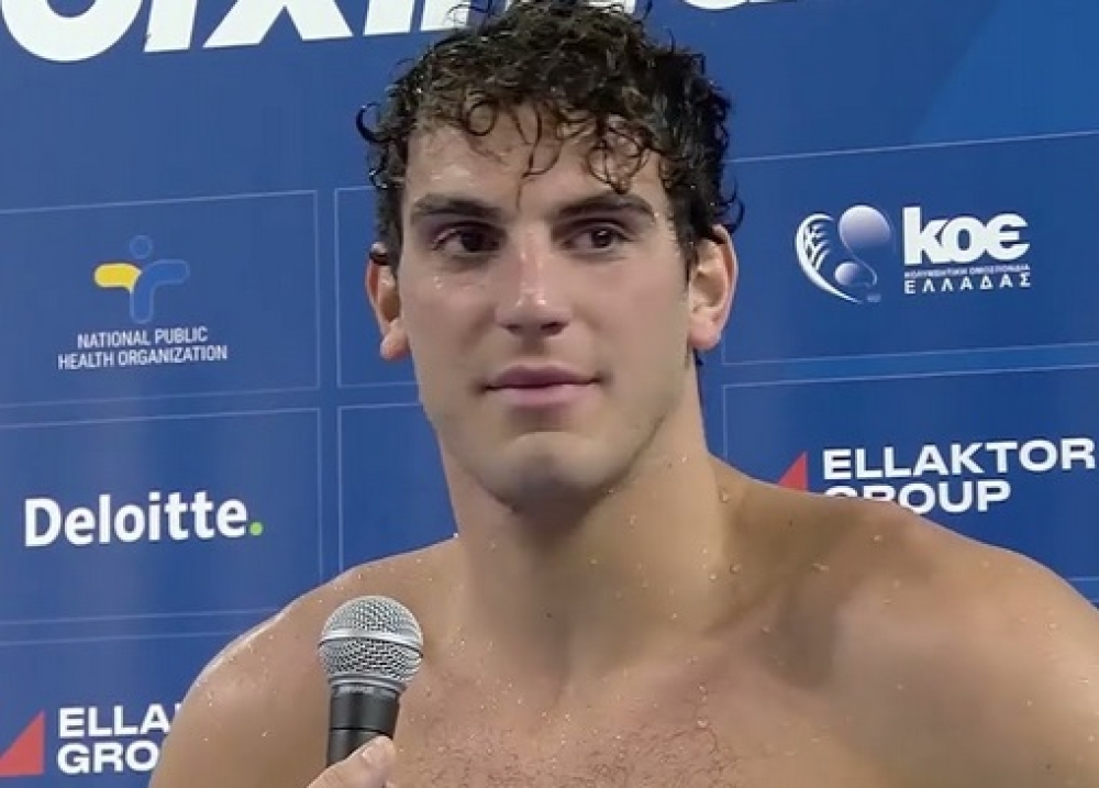 Ο Λογκανικιώτης Στάθης Καλογερόπουλος με την Εθνική Πόλο στους Ολυμπιακούς Αγώνες