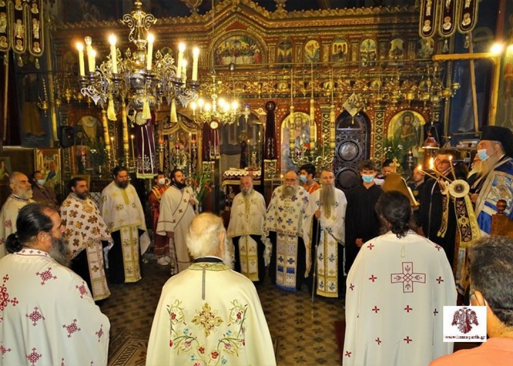 Με λαμπρότητα πανηγύρισε η Ιερά Μονή Παναγίας Φανερωμένης στην Αναβρυτή