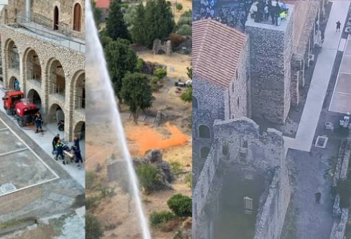 «Περίβλεπτος» και οχυρωμένος έναντι πυρκαγιάς ο βυζαντινός Μυστράς