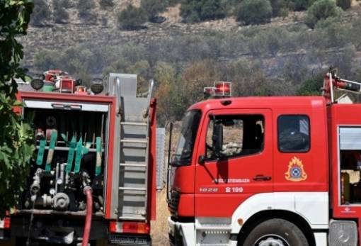 Παραμένει η «κίτρινη» επιφυλακή για φωτιές στη νοτιοανατολική Λακωνία