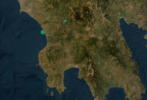 Μεταμεσονύκτιος σεισμός ανοιχτά της Δυτικής Πελοποννήσου