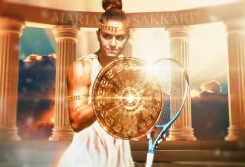 Το US Open έντυσε την Σάκκαρη… Σπαρτιάτισσα