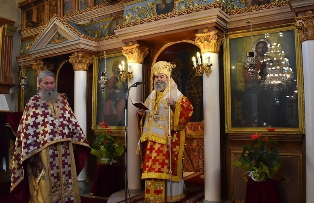 &Mu;&eta;&tau;&rho;&omicron;&pi;&omicron;&lambda;ί&tau;&eta;&sigmaf; &Mu;ά&nu;&eta;&sigmaf;: &laquo;&Omicron; &Chi;&rho;&iota;&sigma;&tau;ό&sigmaf;, &omicron; &Mu;&epsilon;&gamma;ά&lambda;&omicron;&sigmaf; &Alpha;&nu;&alpha;&mu;&epsilon;&nu;ό&mu;&epsilon;&nu;&omicron;&sigmaf;&raquo;