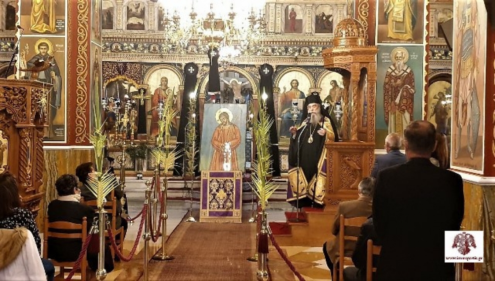 Το τροπάριο της Κασσιανής στον Ι.Ν. Γεννήσεως Χριστού Μολάων