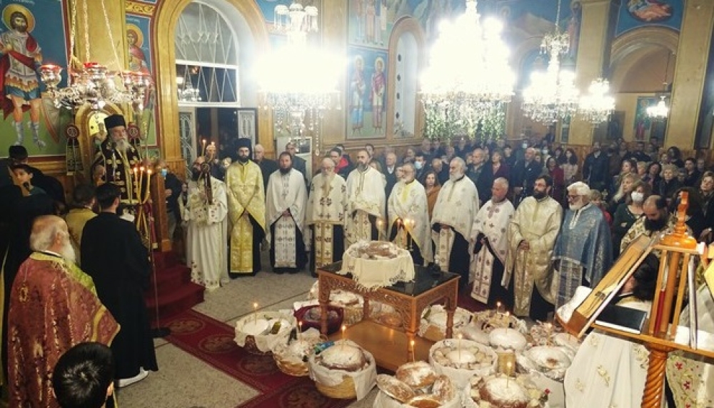 &Lambda;&alpha;&mu;&pi;&rho;ή &eta; &pi;&alpha;&nu;ή&gamma;&upsilon;&rho;&eta; &tau;&omicron;&upsilon; &Iota;&Nu; &Alpha;&gamma;. &Beta;&alpha;&rho;&beta;ά&rho;&alpha;&sigmaf; &sigma;&tau;&eta;&nu; &Kappa;&alpha;&lambda;&omicron;&gamma;&omega;&nu;&iota;ά &Sigma;&pi;ά&rho;&tau;&eta;&sigmaf;