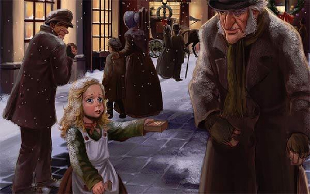 Όταν η Πηνελόπη συνάντησε τον Σκρούτζ