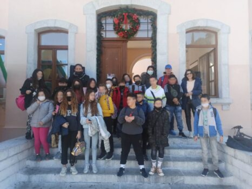 Το Κέντρο Πολιτισμού στο Γύθειο επισκέφθηκαν μαθητές από τη Σκάλα