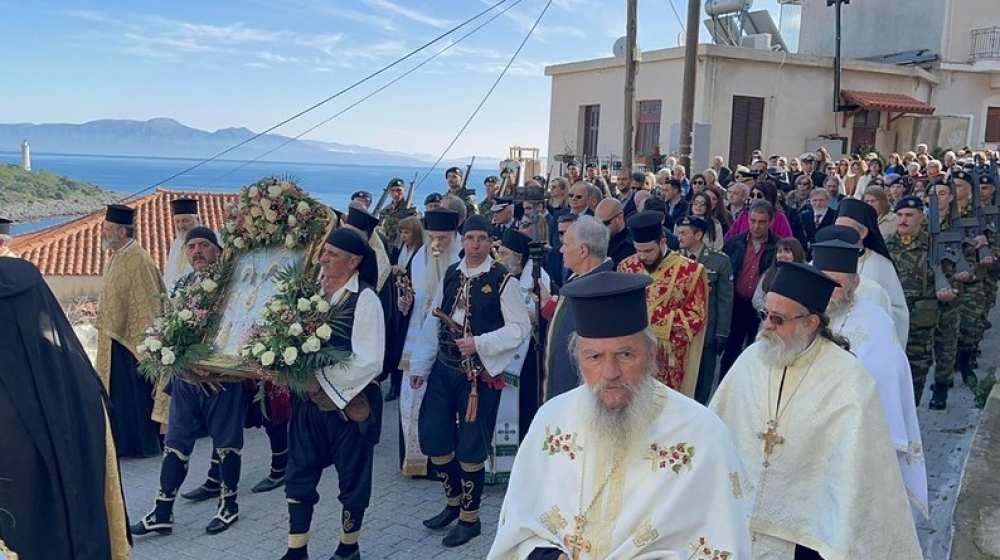 &Tau;&omicron; &Gamma;ύ&theta;&epsilon;&iota;&omicron; &gamma;&iota;&omicron;&rho;&tau;ά&zeta;&epsilon;&iota; &tau;&eta;&nu; &pi;&omicron;&lambda;&iota;&omicron;ύ&chi;&omicron; &tau;&omicron;&upsilon; &Upsilon;&pi;&alpha;&pi;&alpha;&nu;&tau;ή &tau;&omicron;&upsilon; &Kappa;&upsilon;&rho;ί&omicron;&upsilon;