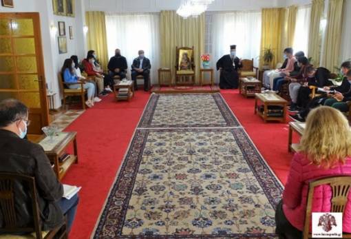 Μια ιδιαίτερη «συνέντευξη» μαθητών στον Μητροπολίτη Ευστάθιο