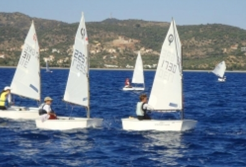 Ιστιοπλοϊκοί αγώνες Optimist και Laser