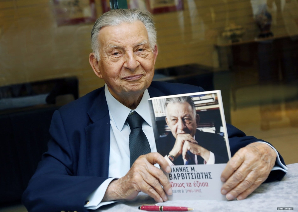 &Iota;&omega;ά&nu;&nu;&eta;&sigmaf; &Mu;. &Beta;&alpha;&rho;&beta;&iota;&tau;&sigma;&iota;ώ&tau;&eta;&sigmaf;: &Sigma;&tau;&eta;&nu; &alpha;&iota;&omega;&nu;&iota;ό&tau;&eta;&tau;&alpha; &tau;&omicron; &iota;&sigma;&tau;&omicron;&rho;&iota;&kappa;ό &pi;&omicron;&lambda;&iota;&tau;&iota;&kappa;ό &sigma;&tau;έ&lambda;&epsilon;&chi;&omicron;&sigmaf; &tau;&eta;&sigmaf; &Mu;&epsilon;&tau;&alpha;&pi;&omicron;&lambda;ί&tau;&epsilon;&upsilon;&sigma;&eta;&sigmaf;