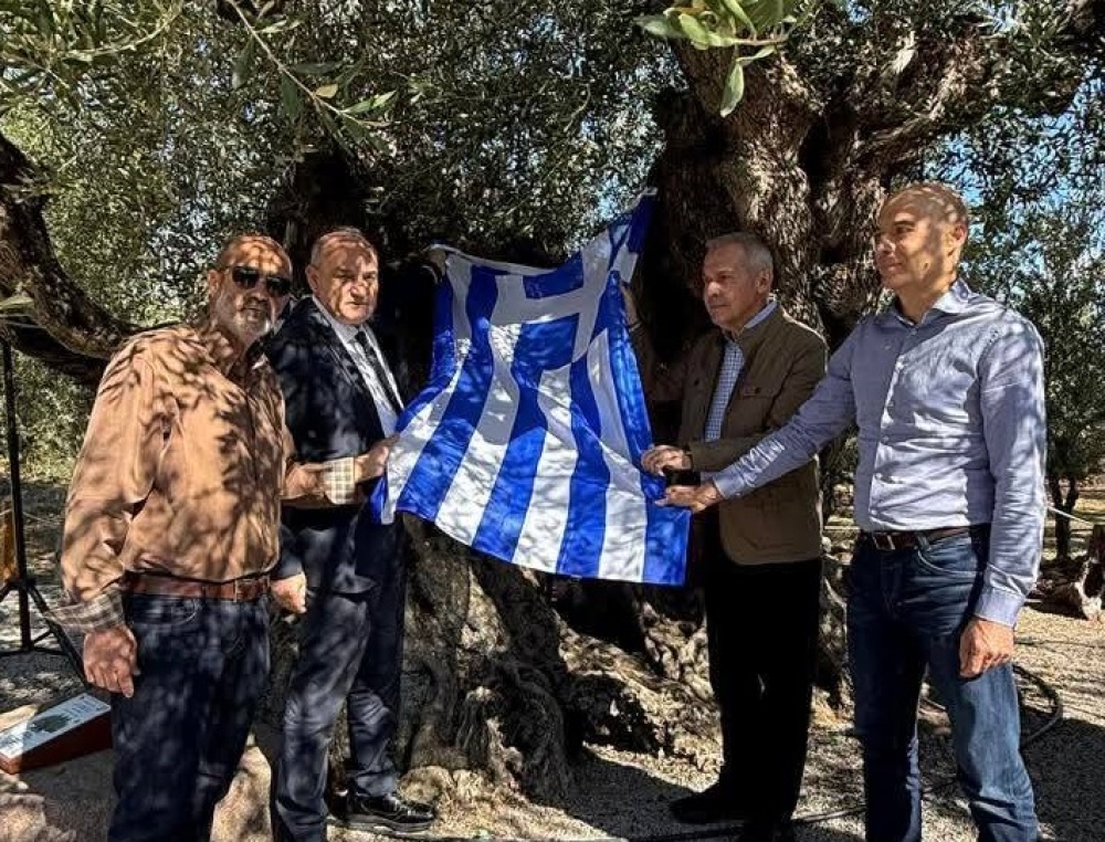 Σηματοδοτήθηκε η αιωνιότητα της Ελιάς του &#039;21 στην Απιδέα
