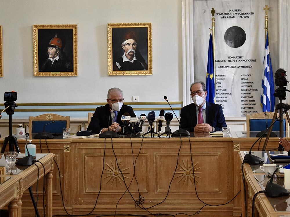 Συνάντηση του προέδρου ΕΛΓΑ με τον περιφερειάρχη Πελοποννήσου