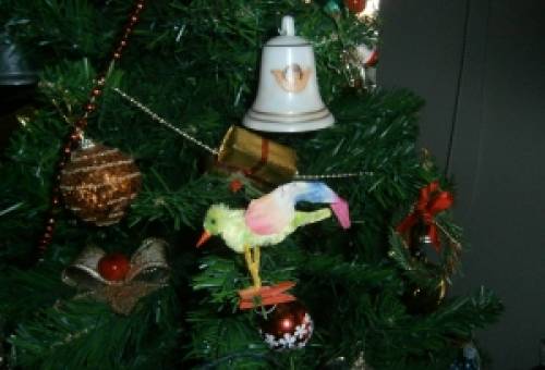 Χριστουγεννιάτικα πουλάκια και καμπανούλες