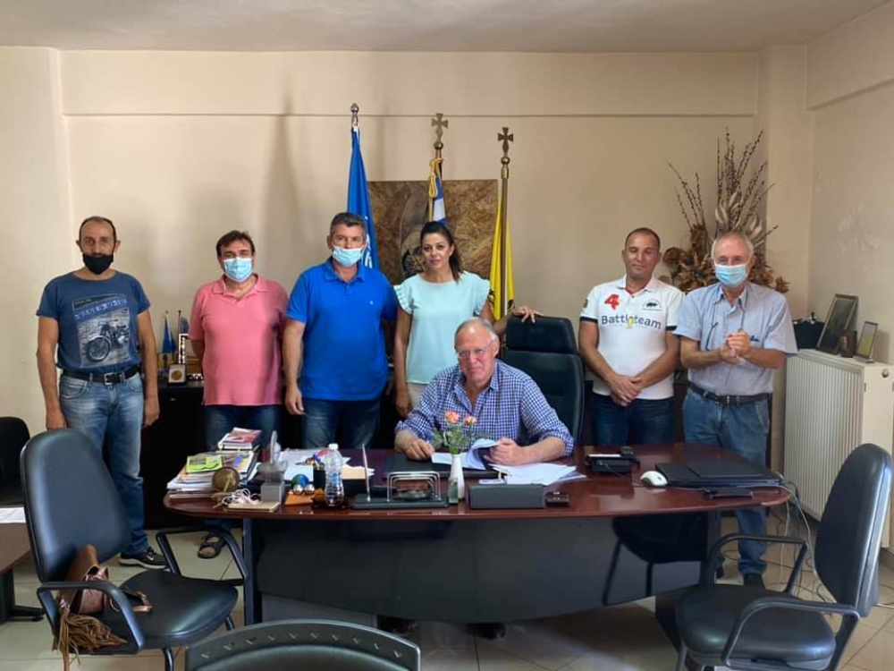 Συμβάσεις σημαντικών έργων υπέγραψε ο Δήμαρχος Σπάρτης