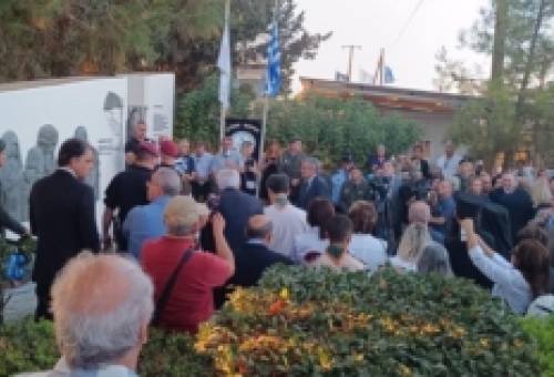 Στις Αντικατοχικές εκδηλώσεις μνήμης στη Μόρφου της Κύπρου ο Δ. Σπάρτης