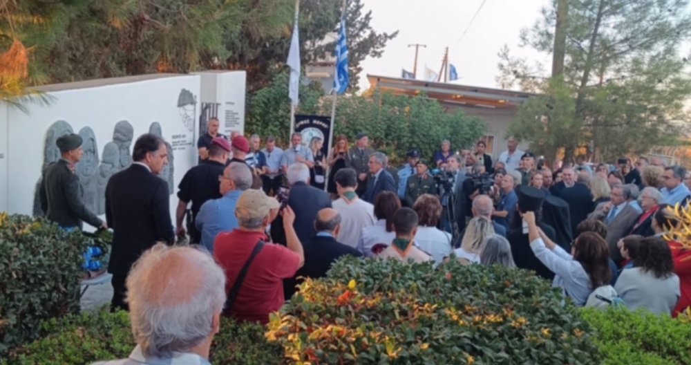 Στις Αντικατοχικές εκδηλώσεις μνήμης στη Μόρφου της Κύπρου ο Δ. Σπάρτης