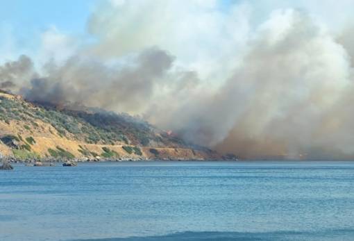 Φωτιά στο Λάχι Δ. Μονεμβασίας (ΣΥΝΕΧΗΣ ΕΝΗΜΕΡΩΣΗ)
