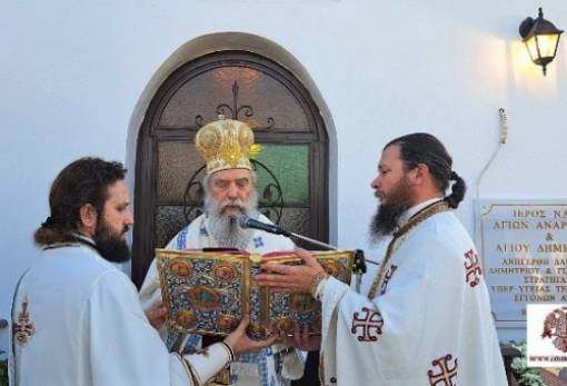 Εγκαινιάστηκε στους Βουτιάνους το εξωκλήσι του Αγίου Δημητρίου