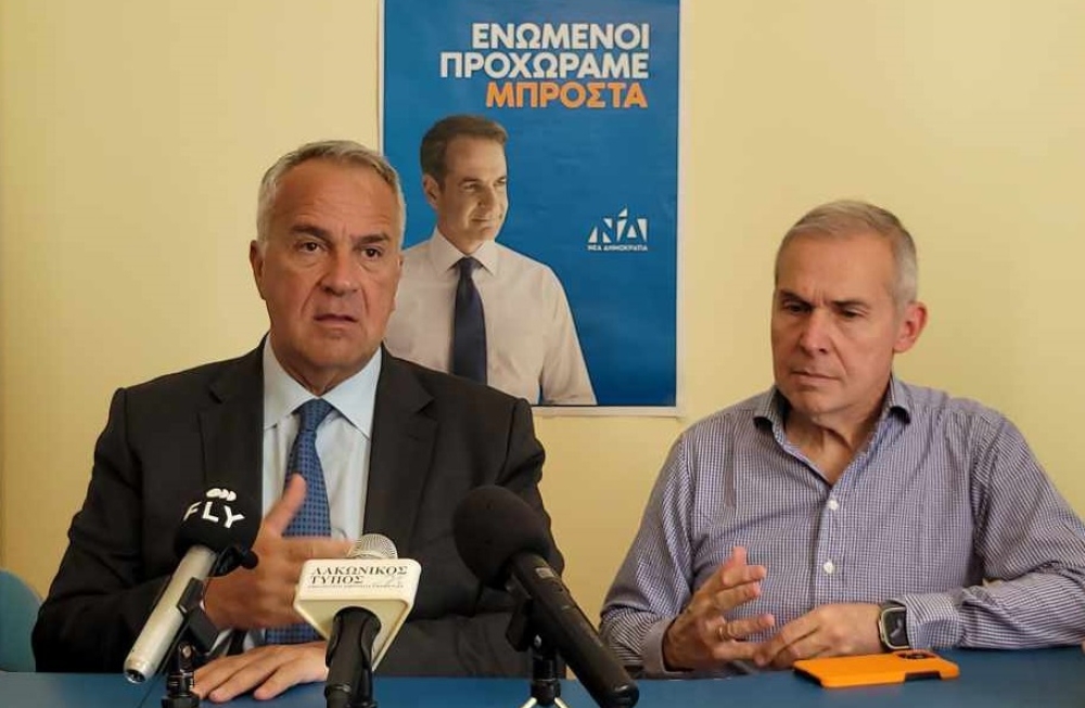 Βορίδης στη Σπάρτη: «Για 4 ζητήματα αποφασίζουν οι πολίτες στις εκλογές»