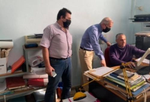 Στο Δασαρχείο Γυθείου και πάλι ο Θανάσης Δαβάκης