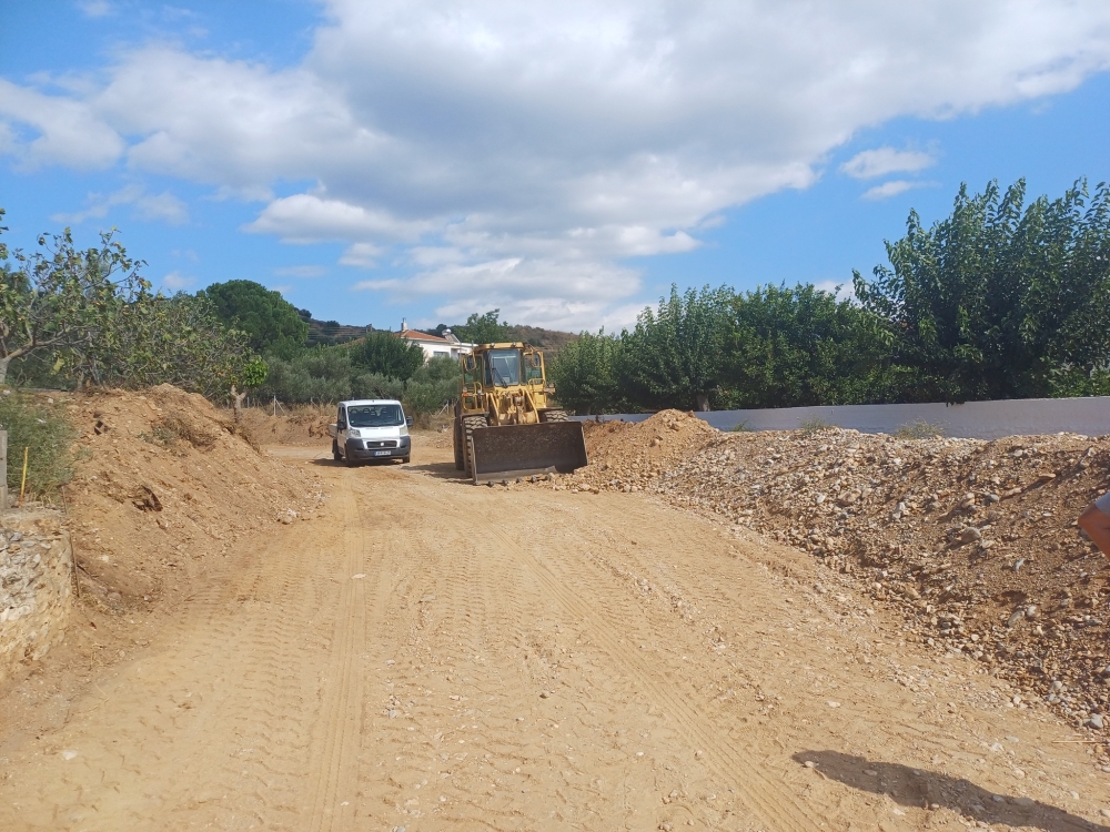 Αντιπλημμυρική οχύρωση στο ρέμα της Ζαγάνας