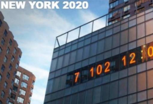 Μανχάταν: Γιγάντιο ρολόι μετράει αντίστροφα για την κλιματική καταστροφή