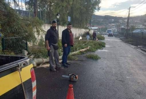 Ανεμοστρόβιλος στο Γεράκι Λακωνίας