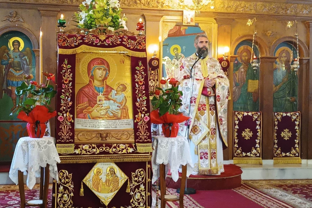 &Tau;ί&mu;&eta;&sigma;&alpha;&nu; &tau;&eta;&nu; &Pi;&alpha;&nu;&alpha;&gamma;ί&alpha; &tau;&eta;&nu; &laquo;&Kappa;&alpha;&rho;&alpha;&beta;&iota;ώ&tau;&iota;&sigma;&sigma;&alpha;&raquo; &sigma;&tau;&omicron;&nu; &Kappa;&alpha;&rho;&alpha;&beta;ά