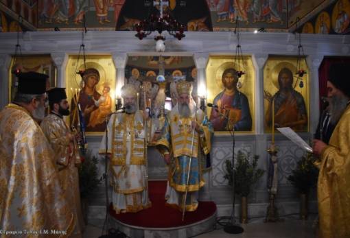 Ο Αρχιεπίσκοπος Κρήτης λειτούργησε στην Παναγία Γιάτρισσα Ταϋγέτου