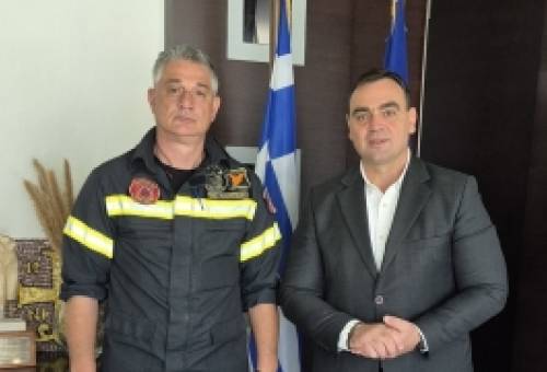 Επαφή Βερούτη-Λακωνάρχη της Πυροσβεστικής ενόψει αντιπυρικής περιόδου