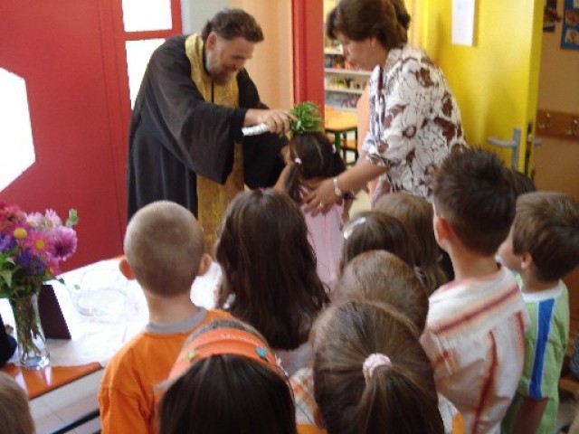 Αγιασμός στους βρεφονηπιακούς Σπάρτης και Ξηροκαμπίου