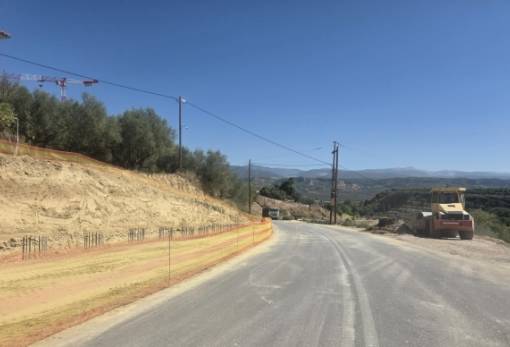 Προχωρούν οι εργασίες για τον δρόμο του νέου Νοσοκομείου Σπάρτης