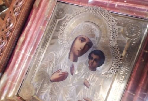 Παναγία η Εσφαγμένη. Ιερός Ναός Αγίου Νίκωνος Σπάρτης