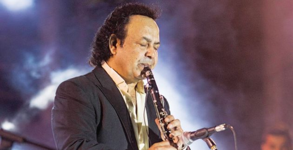 Ο Βασίλης Σαλέας στο αμφιθέατρο Ξηροκαμπίου