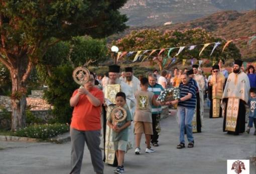 Η πανήγυρη του ΙΝ Αγίου Προκοπίου στο Παλαιόκαστρο Βοιών