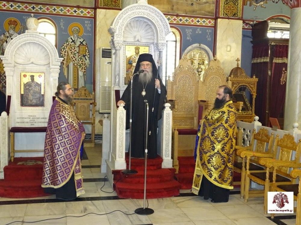 Ο Ε΄ κατανυκτικός Εσπερινός στον Ι.Ν Οσίου Νίκωνα Σπάρτης